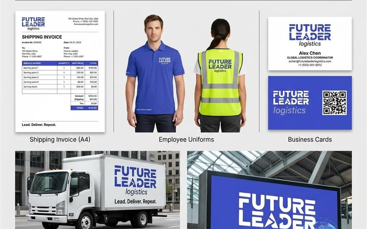 Future Leader Logistics operational brand applications.